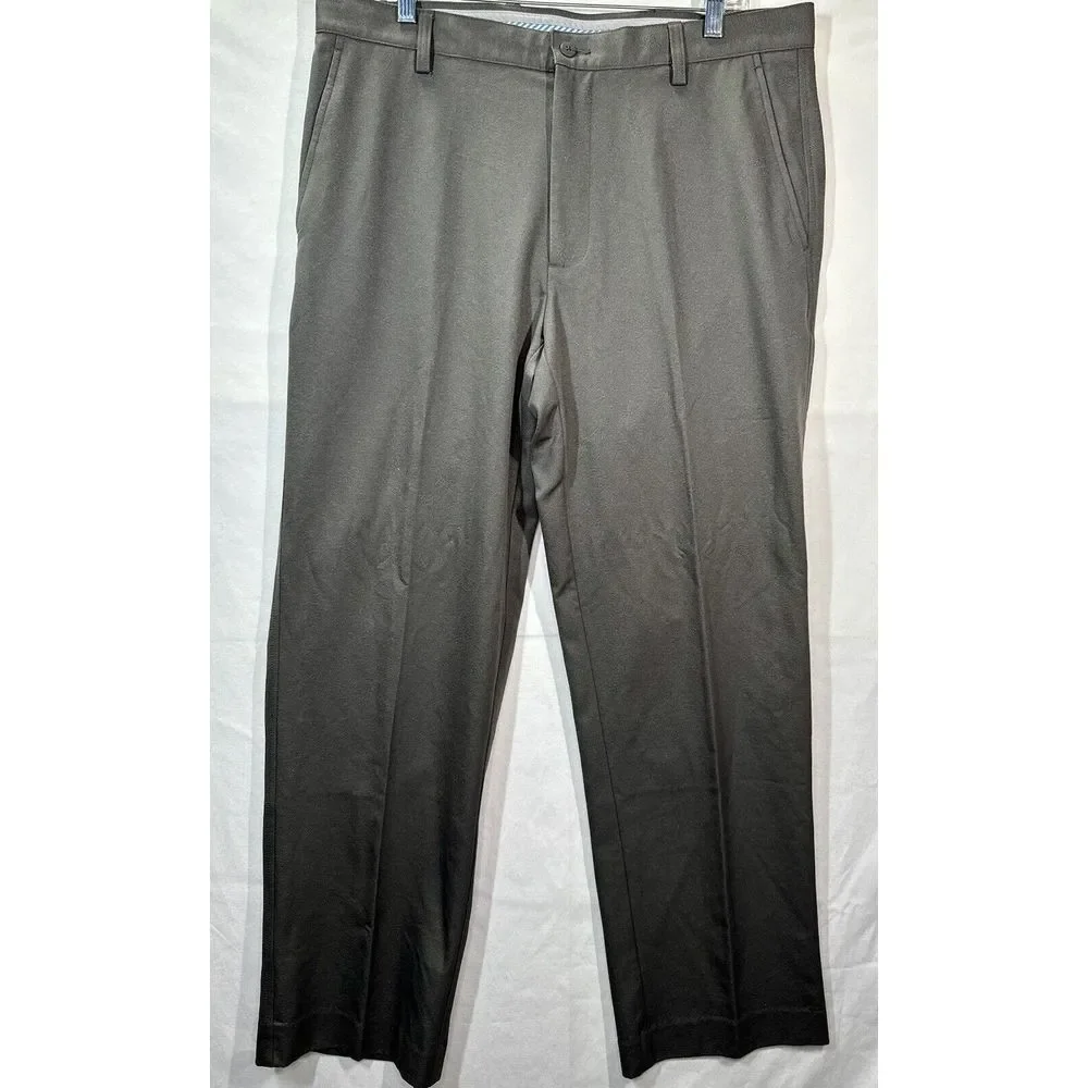 Footjoy Pants Mens Gray Athletic Fit Chino Golf Performance Stretch FJ‎ Sz 36x30